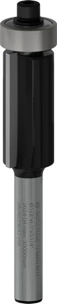 Bosch PRO glodalo za glodanje u ravni sa ležajevima na dnu, Ø 1/2×L 1", prihvat 1/4" 2608629692