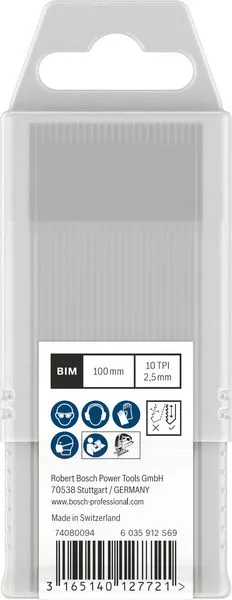 PRO Hardwood clean reverse T101BRF listovi ubodne testere 100 mm, 25 kom 2608634989