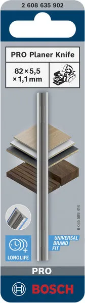PRO nož za rende, 82×5,5×1,1 mm 2608635902