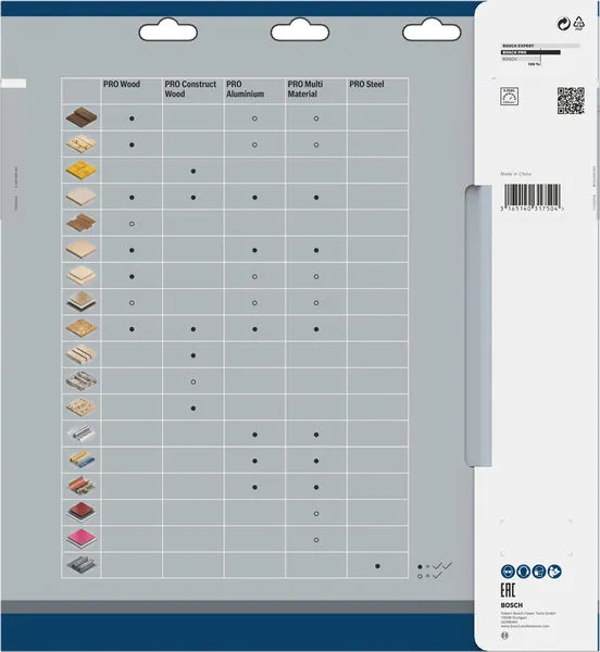PRO Multi Material list kružne testere 305×3,2×30 mm, T80 2608640452