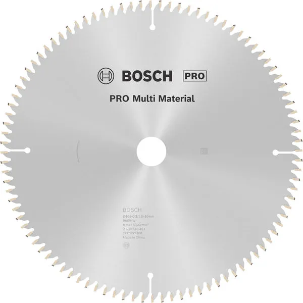 Bosch PRO Multi Material list kružne testere 305×3,2×30 mm, T96 2608640453