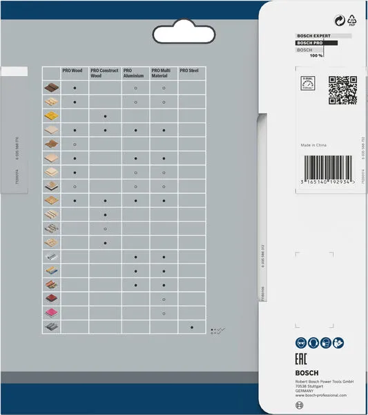 PRO Multi Material list kružne testere 160×2,4×20 mm 2608640503