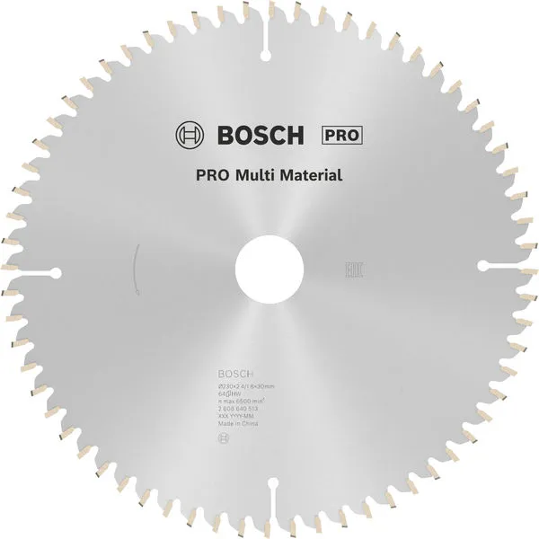 Bosch PRO Multi Material list kružne testere 230×2,4×30 mm 2608640513