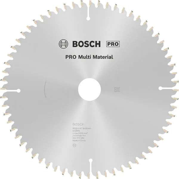Bosch PRO Multi Material list kružne testere 235×2,4×30 mm 2608640514
