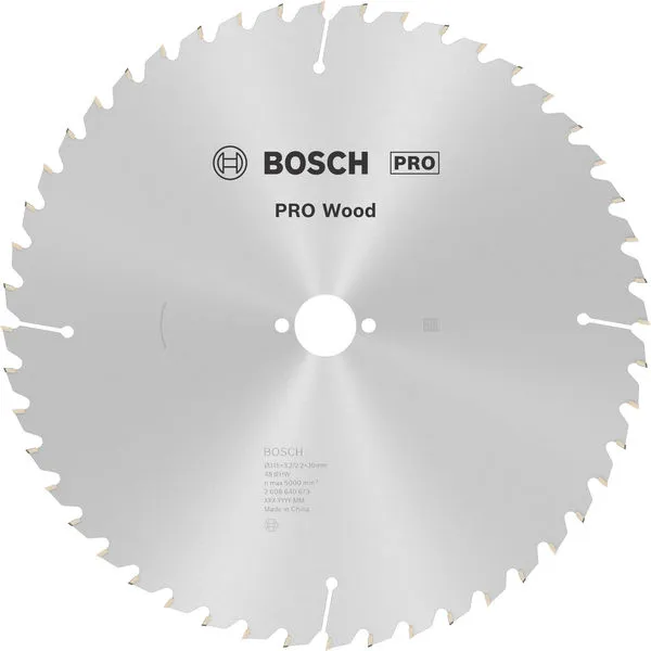 Bosch PRO Wood list kružne testere 315×3,2×30 mm, T48 2608640673