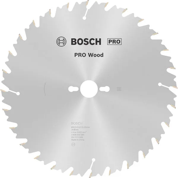 Bosch PRO Wood list kružne testere 300×3,2×30 mm, T28 2608640681