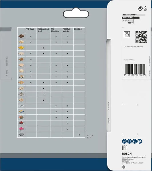 PRO Wood list kružne testere za drvo 150×2×20 mm 2608640781