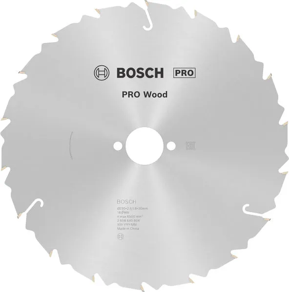 Bosch PRO Wood list kružne testere 230×2,4×30 mm, T18 2608640804