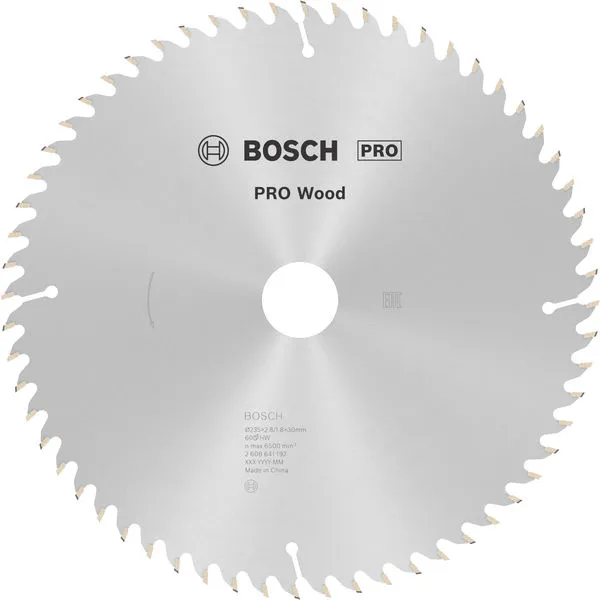 Bosch PRO Wood list kružne testere 235×2,8×30 mm, T60 2608641192