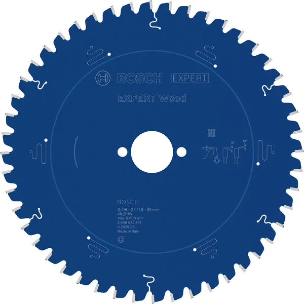 Bosch EXPERT Wood list kružne testere 216×2,4/1,8×30 mm, T48 2608642497