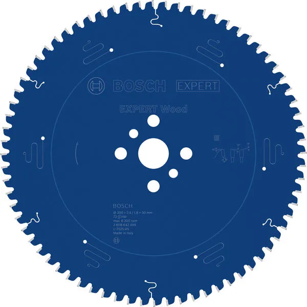 Bosch EXPERT Wood list kružne testere 300×2,4/1,8×30 mm, T72 2608642499