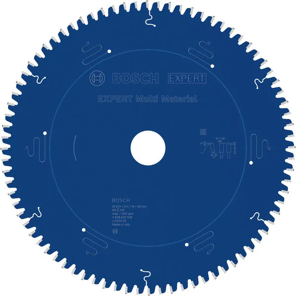 Bosch EXPERT Multi Material list kružne testere 254×1,8×30 mm, T80 2608642528