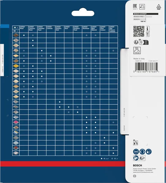 EXPERT Steel list kružne testere 184×2/1,6×20 mm, T48 2608643055