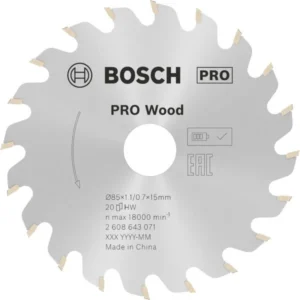 Bosch PRO Wood list kružne testere za drvo 85×1,1×15 mm 2608643071