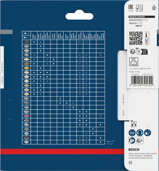 EXPERT Wood list kružne testere, 130×2,4/1,6×20 mm, T24 2608644006