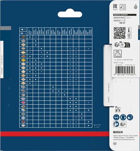 EXPERT Wood list kružne testere 140×1,8/1,3×20 mm, T24 2608644008