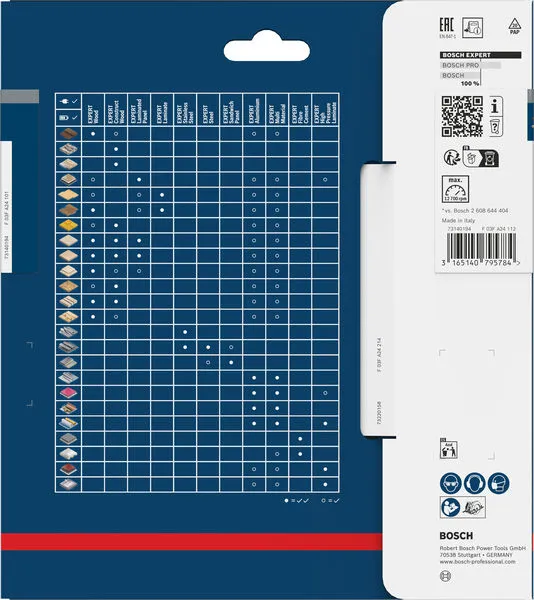 EXPERT Wood list kružne testere 150×2,6/1,6×20 mm, T36 2608644012