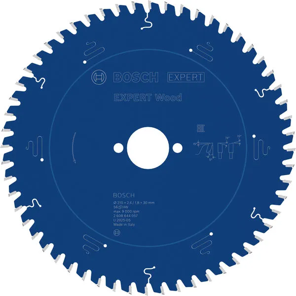 Bosch EXPERT Wood list kružne testere 210×2,4/1,8×30 mm, T56 2608644057