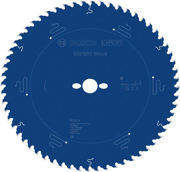 Bosch EXPERT Wood list kružne testere 355×3/2,2×30 mm, T60 2608644074
