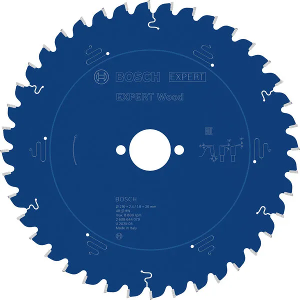 Bosch EXPERT Wood list kružne testere 216×2,4/1,8×30 mm, T40 2608644079
