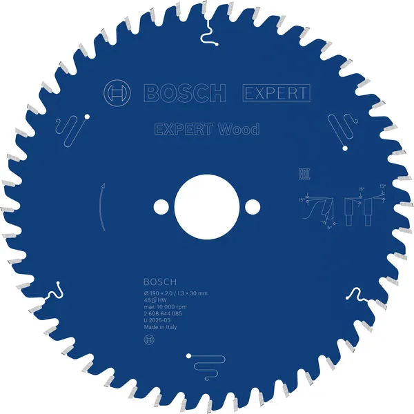 Bosch EXPERT Wood list kružne testere 190×2/1,3×30 mm, T48 2608644085