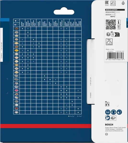 EXPERT Aluminium list kružne testere 165×2,6/1,6×20 mm, T52 2608644095