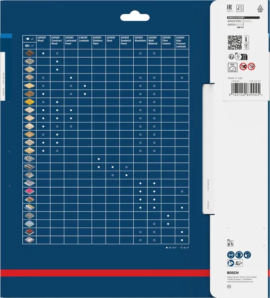 EXPERT Stainless Steel list kružne testere 255×2,5/2,2×25,4 mm, T50 2608644286