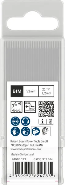 PRO Metal medium T121AFC list ubodne testere, 92 mm, 25 kom. 2608655107