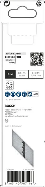 PRO Thick Metal Demolition S930CF list testere 1,6×22×150 mm, 5 kom 2608657527