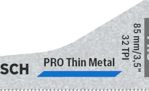 Bosch PRO Thin Metal S325GF list testere, 1,25×7×85 mm, 5 kom. 2608658987