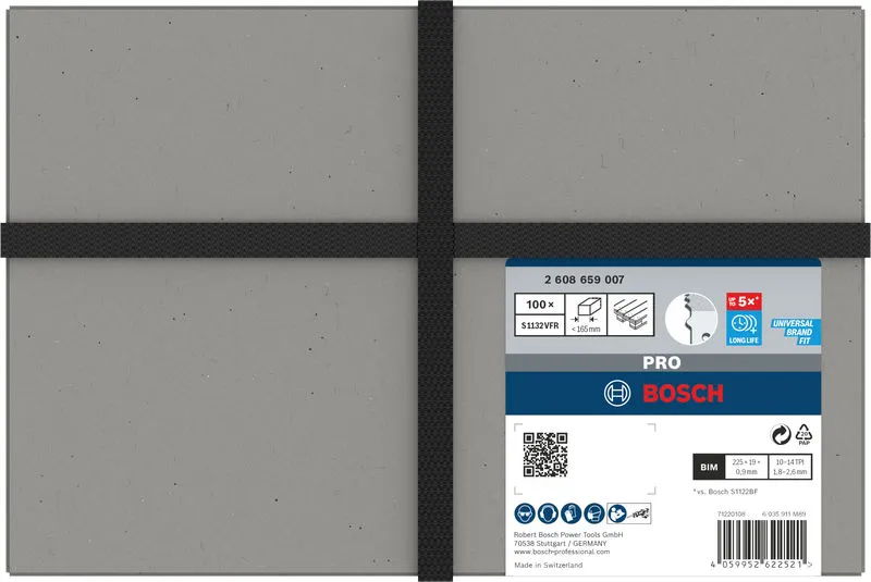 PRO Pallet Repair S1132VFR list testere, 0,9×19×225 mm, 100 kom. 2608659007