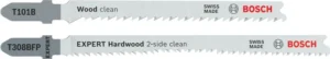 Bosch T101B i EXPERT Hardwood 2-side clean T308BFP listovi ubodne testere, 26 kom. 2608665462