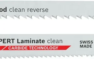 Bosch T101BR i EXPERT Laminate clean T128BHM listovi ubodne testere, 26 kom. 2608665463