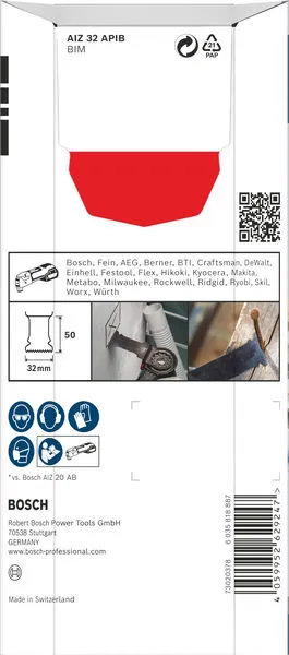 PRO AIZ 32 APIB list testere za uranjajuće rezove, 32×50 mm, 5 kom. 2608669067