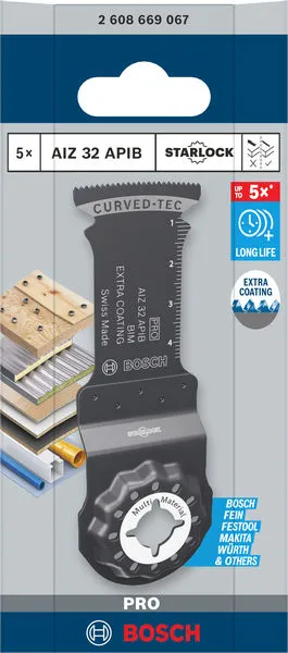 PRO AIZ 32 APIB list testere za uranjajuće rezove, 32×50 mm, 5 kom. 2608669067
