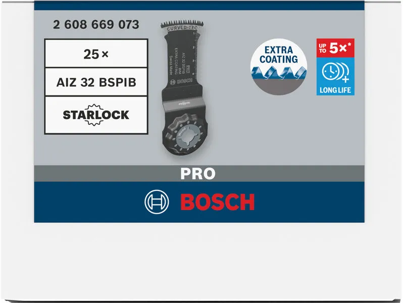 PRO AIZ 32 BSPIB list testere za uranjajuće rezove, 32×50 mm, 25 kom. 2608669073