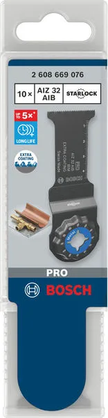 PRO AIZ 32 AIB list testere za uranjajuće rezove, 32×50 mm, 10 kom. 2608669076