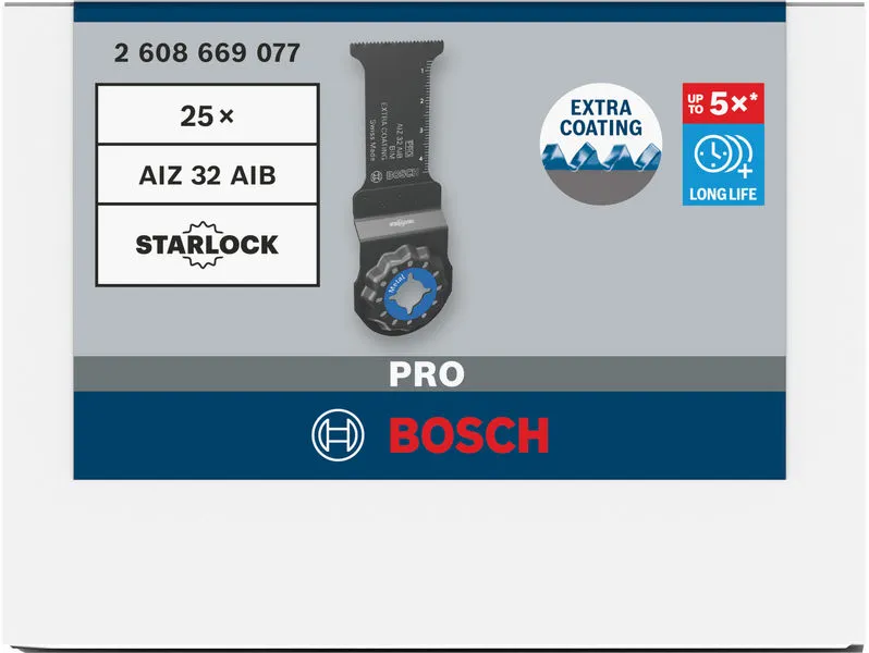 PRO AIZ 32 AIB list testere za uranjajuće rezove, 32×50 mm, 25 kom. 2608669077