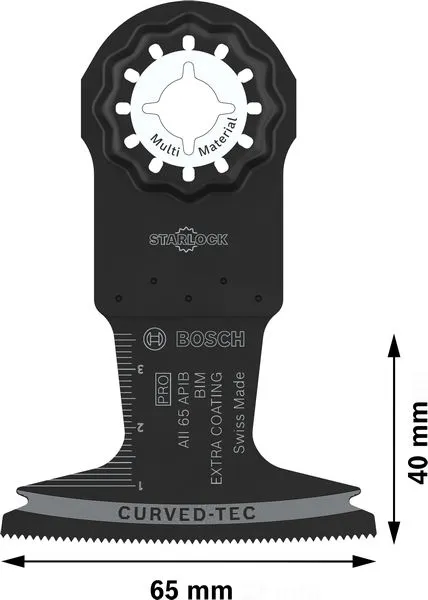 PRO AII 65 APIB list testere za višenamenski alat, 65×40 mm 2608669078