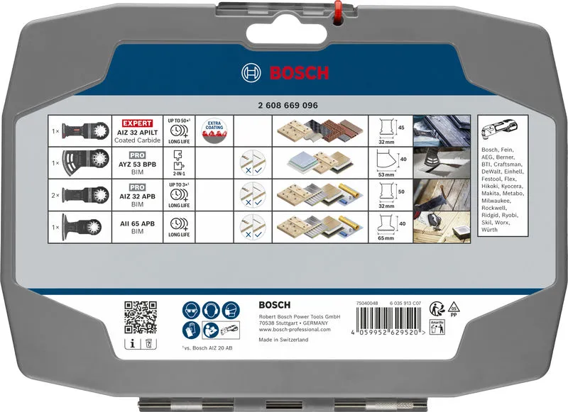 Komplet za električare i gipsane ploče, 5 kom. 2608669096