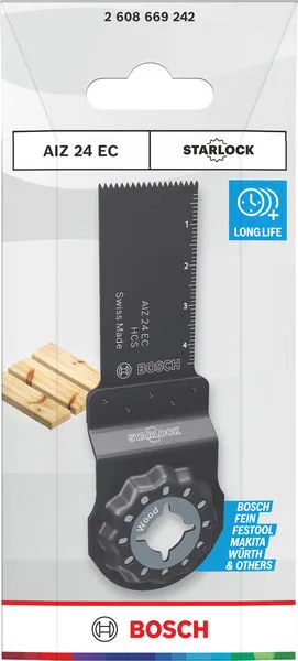 List testere za sečenje drveta AIZ 24 EC, Starlock, 24×50 mm 2608669242
