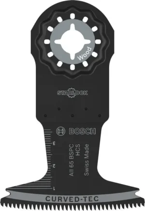 Bosch List testere za sečenje drveta AII 65 BSPC, Starlock, 65×40 mm, 5 delova 2608669259