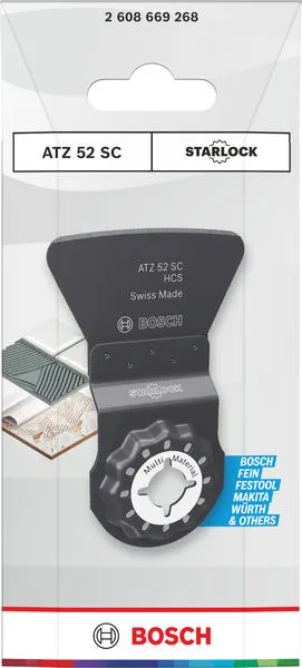 List testere za sečenje raznih materijala ATZ 52 SC, Starlock, 52×26 mm 2608669268