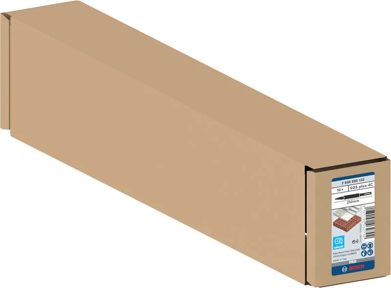 PRO SDS plus-4C set špicastih dleta 250 mm, 10 kom 2608690132