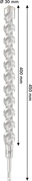 PRO SDS plus-5X burgija za udarne bušilice, 30×400×450 mm 2608707244