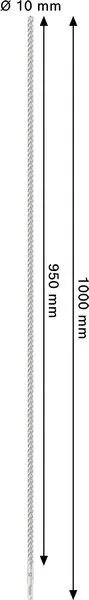 PRO SDS plus-5X burgija za udarne bušilice, 10×950×1.000 mm 2608707249
