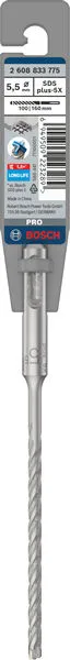 PRO SDS plus-5X burgija za udarne bušilice 5,5×100×160 mm 2608833775