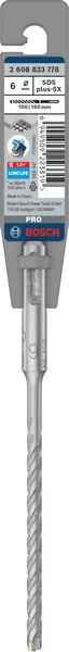 PRO SDS plus-5X burgija za udarne bušilice 6×100×160 mm 2608833778