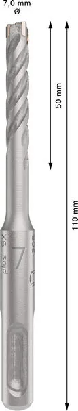 PRO SDS plus-5X burgija za udarne bušilice 7×50×110 mm 2608833785