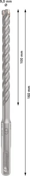 PRO SDS plus-5X burgija za udarne bušilice 9×100×160 mm 2608833795